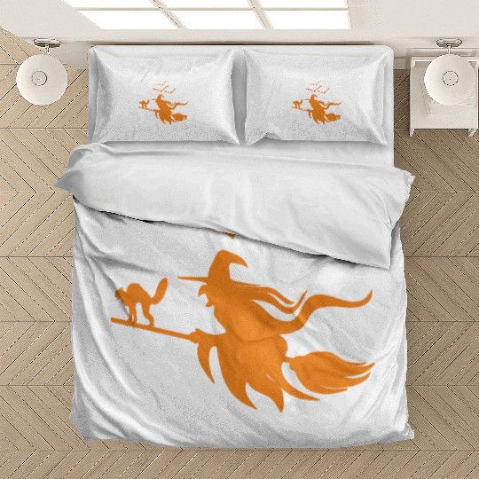 Underestimate that will be fun witch halloween Bedding Sets