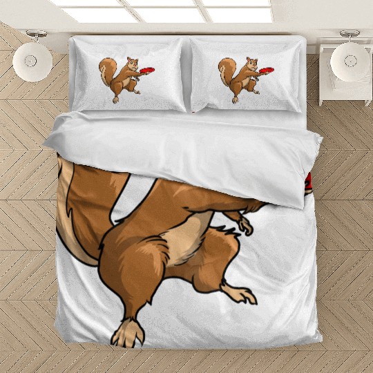 Disc Golf Squirrel Bedding Sets
