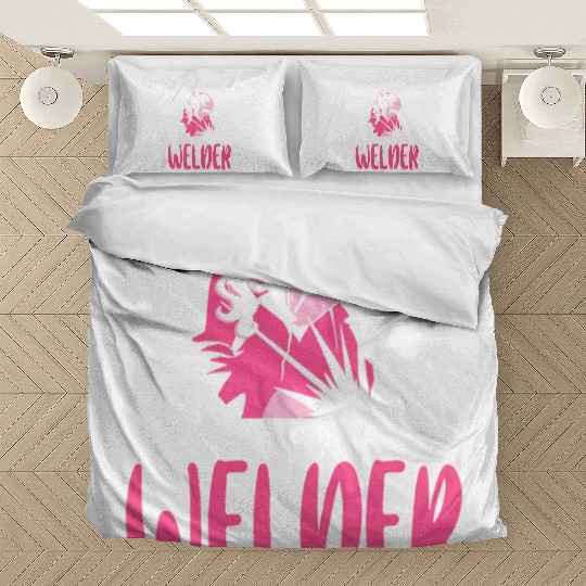 Welder Welding Female Welder All Bedding Sets