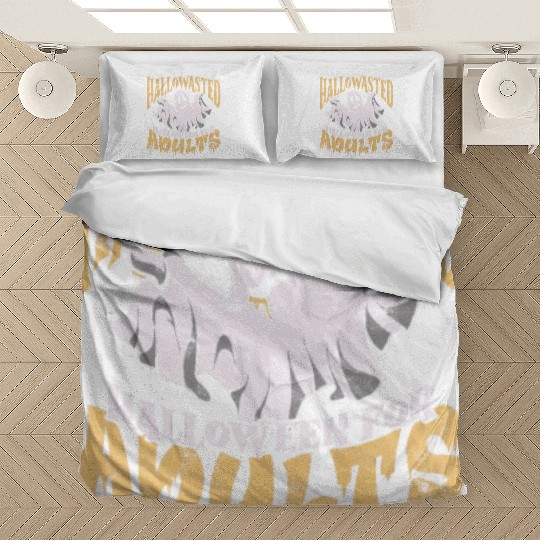 Hallowasted - Halloween for adults - ghost theme Bedding Sets