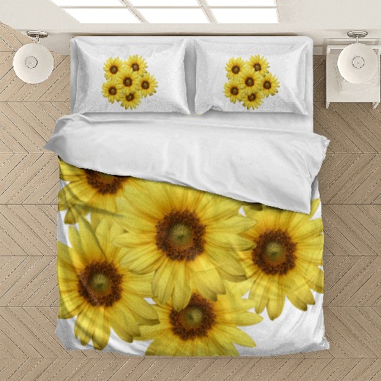 Sunflower Sheet Stickers Bedding Sets