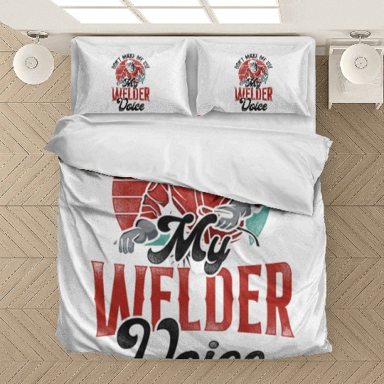 Welder Welding Vintage Retro Don't Bedding Sets