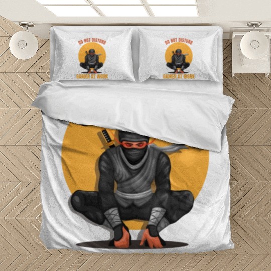 Do Not Disturb Gamer At Work-Gaming Lover Bedding Sets