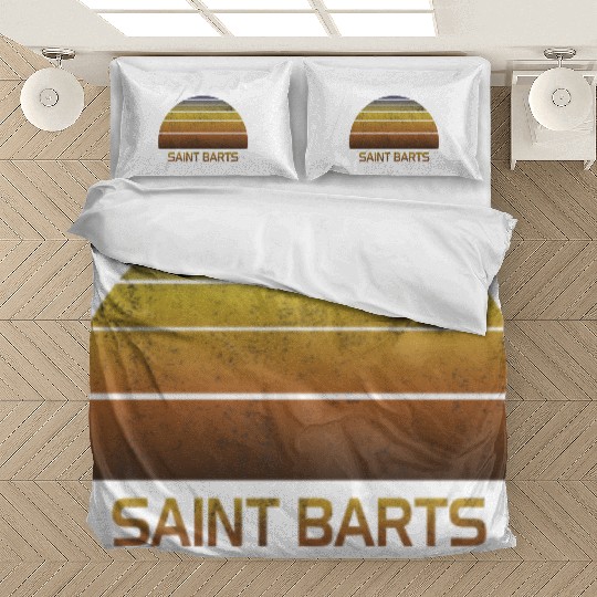 Vintage Sunset Family Vacation Souvenir Saint Bedding Sets