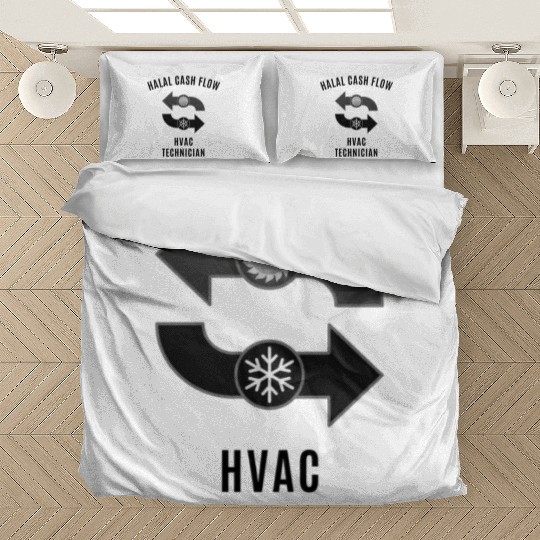 Halal Cash Flow - HVAC Black Bedding Sets
