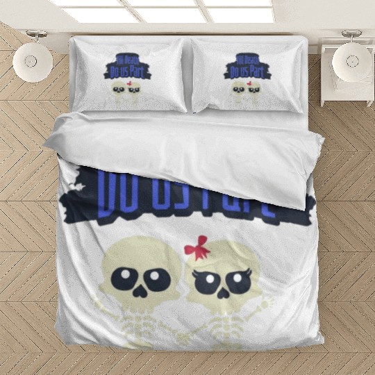 Till Death Do Us Part Skeletons Bedding Sets