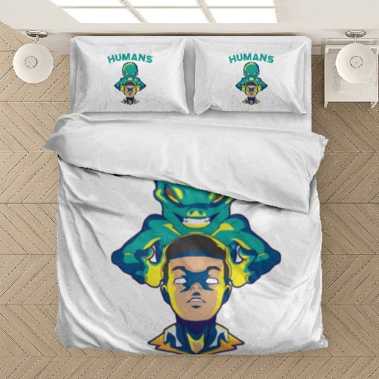 Alien Extraterrestrial Area 51 UFO Space Geek Gift Bedding Sets
