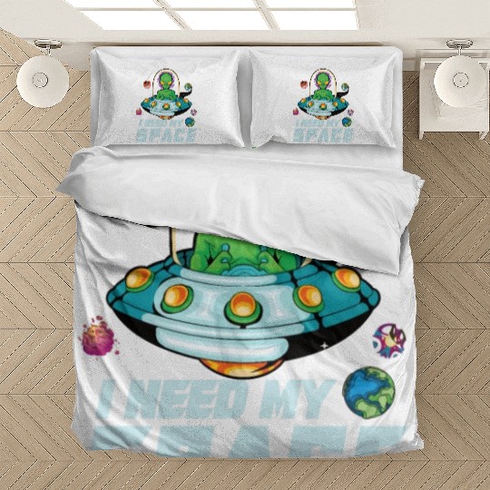 Alien Extraterrestrial Area 51 UFO Space Geek Gift Bedding Sets
