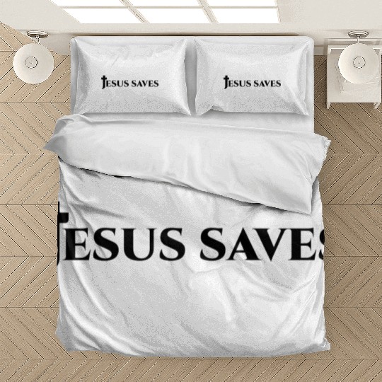 JESUS SAVES MERCH Bedding Sets