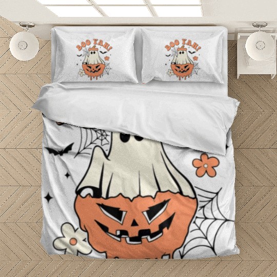 Halloween Trick Or Treat Spooky Season Boo Yah Bedding Sets