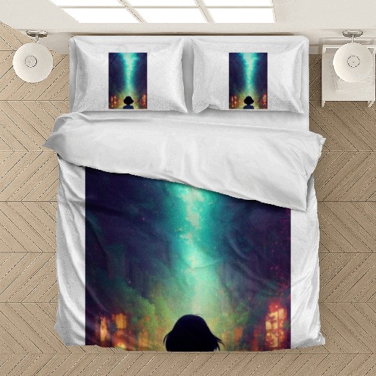 Serene Path of the Whispering Woods Bedding Sets