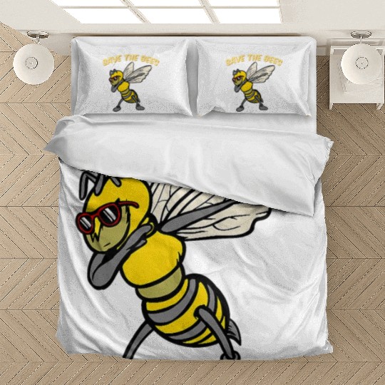 Save The Bees Bedding Sets Dabbing Bumblebee Bee Earth Pl