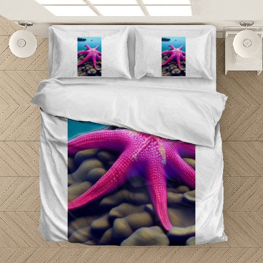 Pink starfish Bedding Sets