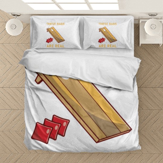 These Bags Are Real - Cornhole Bedding Sets