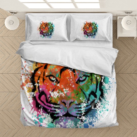 Abstract Tiger Bedding Sets