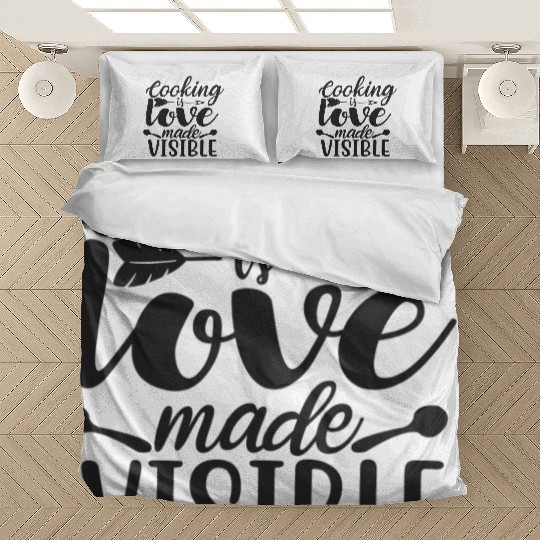 Cooking is love Bedding Sets