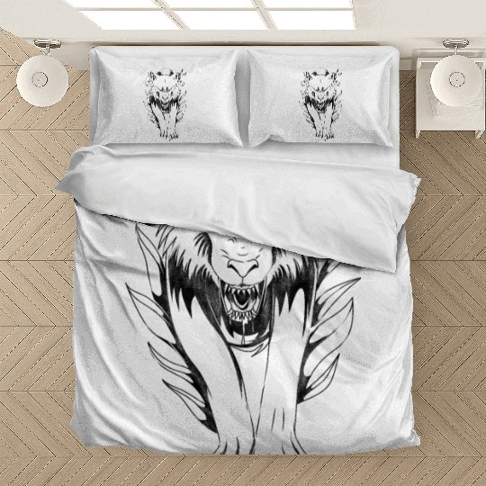 Angry Demon Wolf Bedding Sets