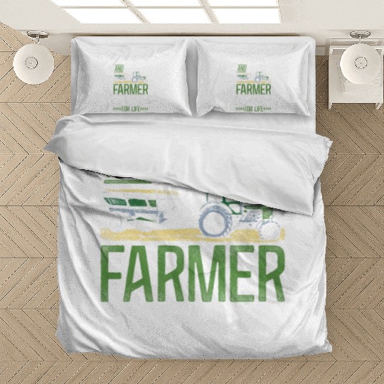 Farming Farmer Husband Wife Bedding Sets