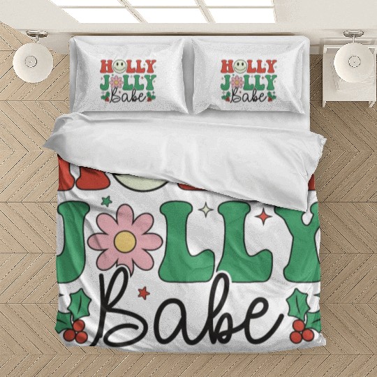 Holly Jolly Babe Bedding Sets