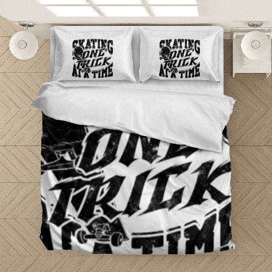 Skating one trick at a time - hobby Bedding Sets