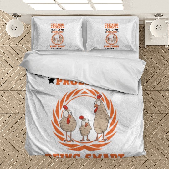 Chicken Solves Most Of My Problems Chickens Bedding Sets