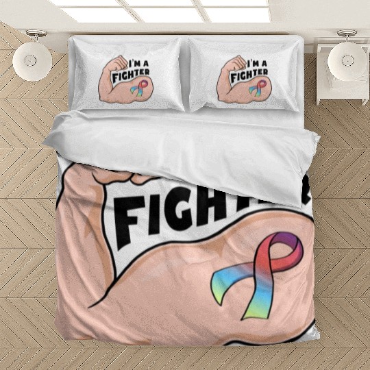 Pride month - Rainbow ribbon Bedding Sets