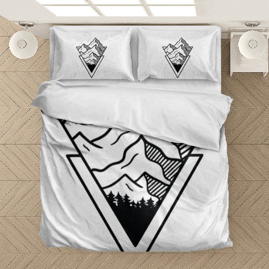 Double Triangle Mountain Bedding Sets
