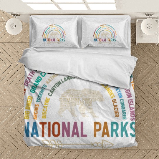 US National Parks, National Park, Denali, Redwood Bedding Sets