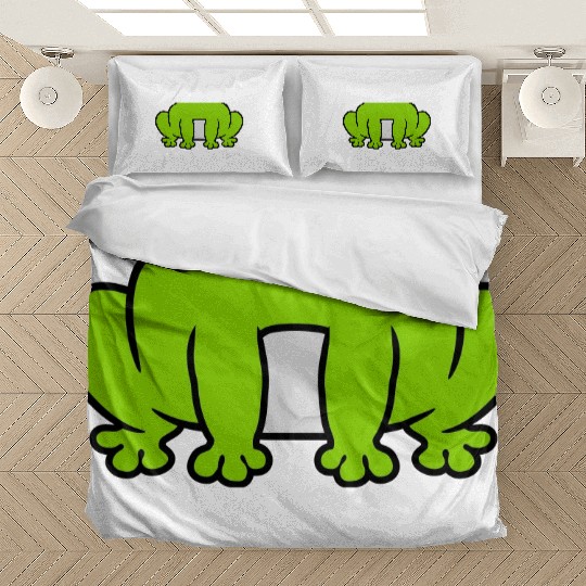 Costume small sitting frog Bedding Sets