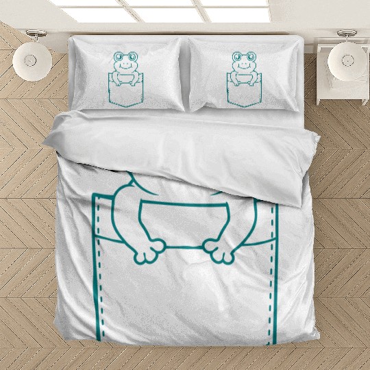 Bedding Sets pocket small cute frog