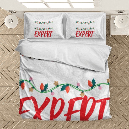 Funny Christmas Light Exterior Illumination Expert Bedding Sets