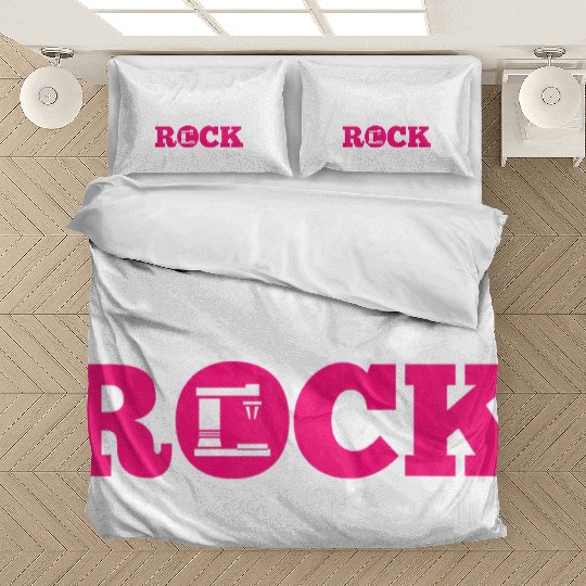 Girls Rock Robotics Funny Robot Lover Robotics Eng Bedding Sets