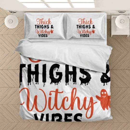 THICK THIGHS WITCHY VIBES Bedding Sets