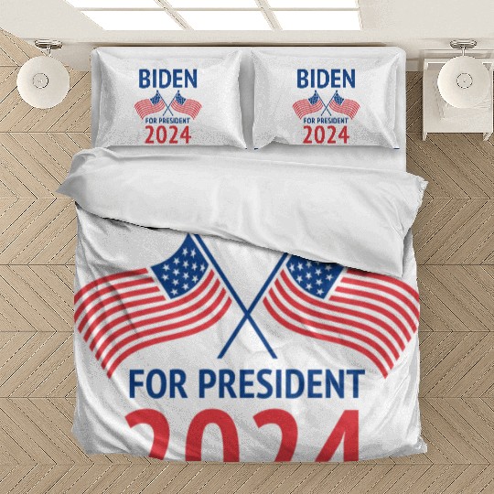 Joe Biden For President 2024 Bedding Sets