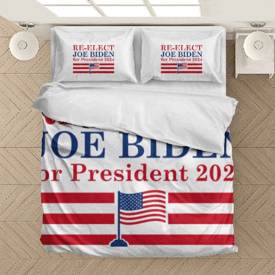 Joe Biden For President 2024 Bedding Sets