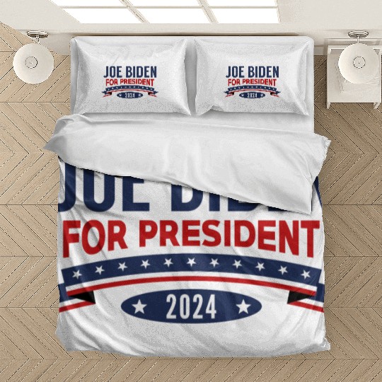 Joe Biden For President 2024 Bedding Sets