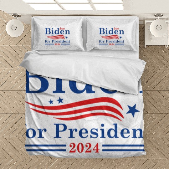 Joe Biden For President 2024 Bedding Sets
