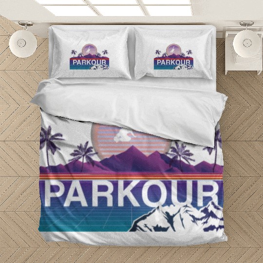 Parkour Free Running Traceur 80s Bedding Sets