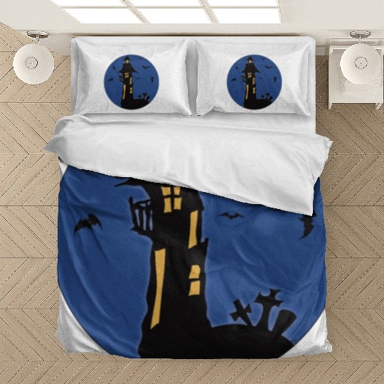 Halloween Haunted House Bedding Sets