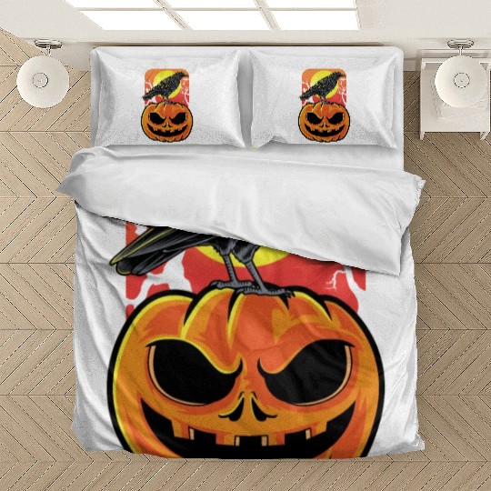 Crow Halloween Bird Watcher Gift Bedding Sets