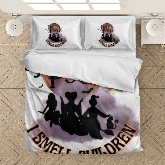 Hocus Pocus Sticker, I Smell Children Sticker Bedding Sets