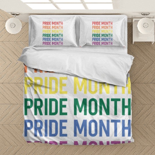 Pride Month LGBTQ Movement Rainbow Pride Gay Bedding Sets