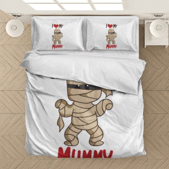 Halloween Kids I Love My Mummy Bedding Sets