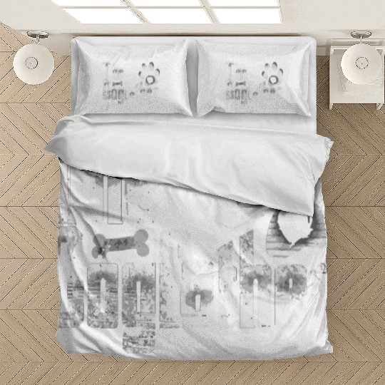 The Dogfather Bone Dog Lover Dad Funny Father'S Da Bedding Sets