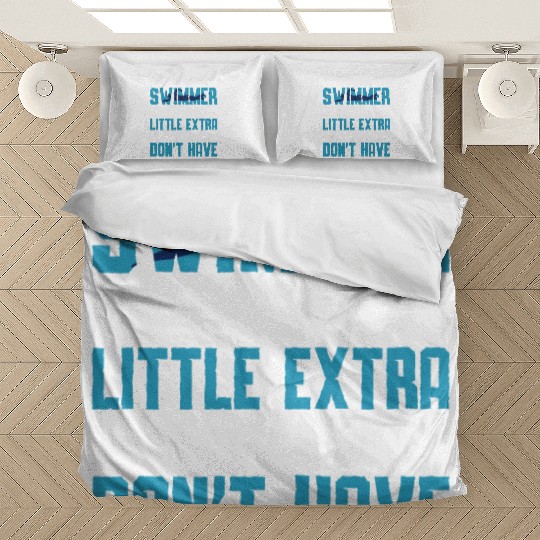 Swim Swimming Extraordinary Swimmer Have Little Bedding Sets