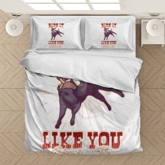 Rodeo Bull Riding Livestock Show Farmer Cattle Bedding Sets