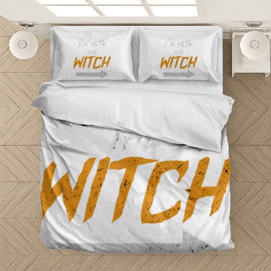 I'm With The Witch Bedding Sets