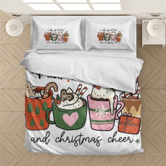 Coffee & Christmas Cheer Bedding Sets