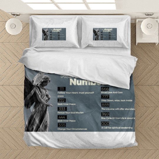 angel number Bedding Sets