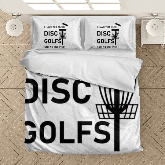 Disc Golfing Funny Frisbee Golf Bedding Sets